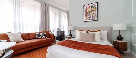 1 Schlafzimmer, Bügeleisen/Bügelbrett, kostenloses WLAN, Bettwäsche