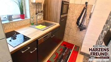 Kühlschrank, Ofen, Herdplatte, Geschirrspüler