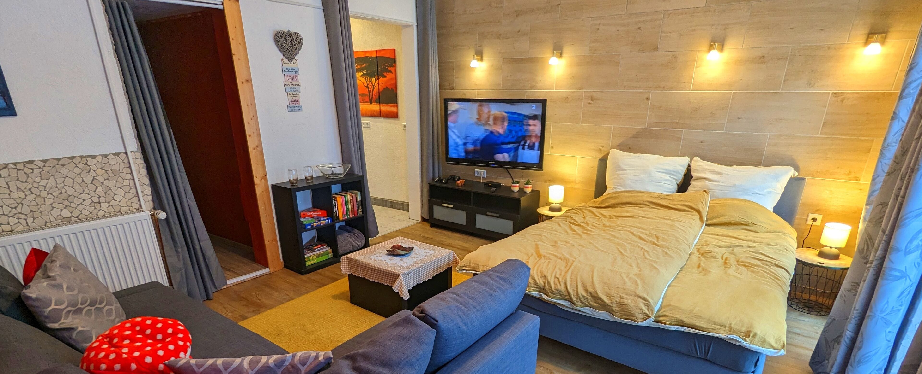 1 chambre, bureau, lit parapluie, Wi-Fi gratuit