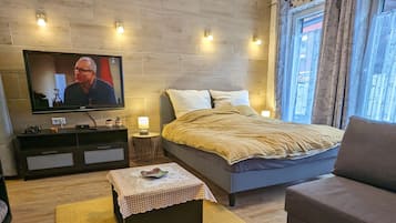 1 soveværelse, skrivebord, weekendseng, gratis Wi-Fi