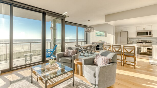 Deluxe Suite, 2 Bedrooms | Aire de séjour
