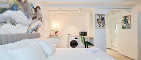 1 Schlafzimmer, kostenloses WLAN, Bettwäsche