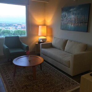 Living area - Khas Surabaya Hotel (Pabean Cantikan)