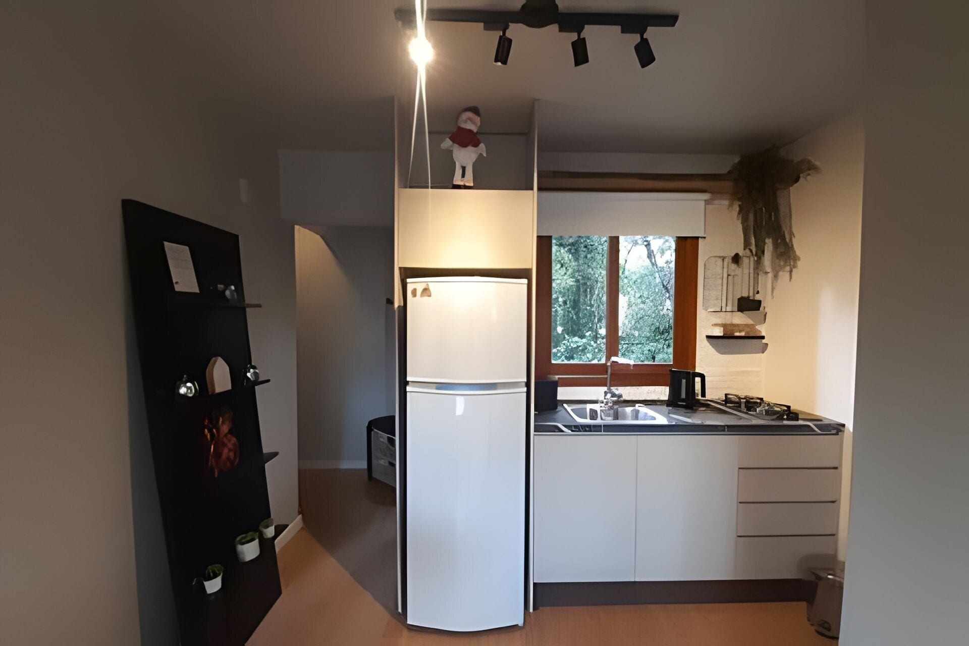 Apartamento básico | Cozinha privada | Chaleira elétrica