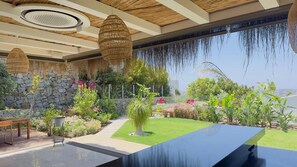 Terrace/patio - Silver Sunset Home: 2 bedroom A Luxurious Resort - Like Atmosphere  (Bodrum)