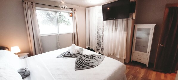 Eenvoudig huis | 3 slaapkamers, gratis babybedden, gratis wifi, beddengoed