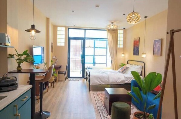 1 chambre, Wi-Fi gratuit, draps fournis
