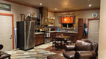 Microwave, oven, stovetop