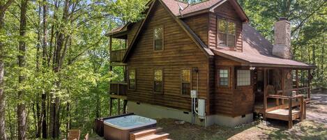 Bain à remous extérieur