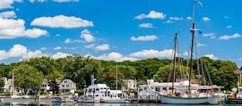 NEW Boutique Downtown Home, Shops, Patio, Office, Pets, Walk to Dining