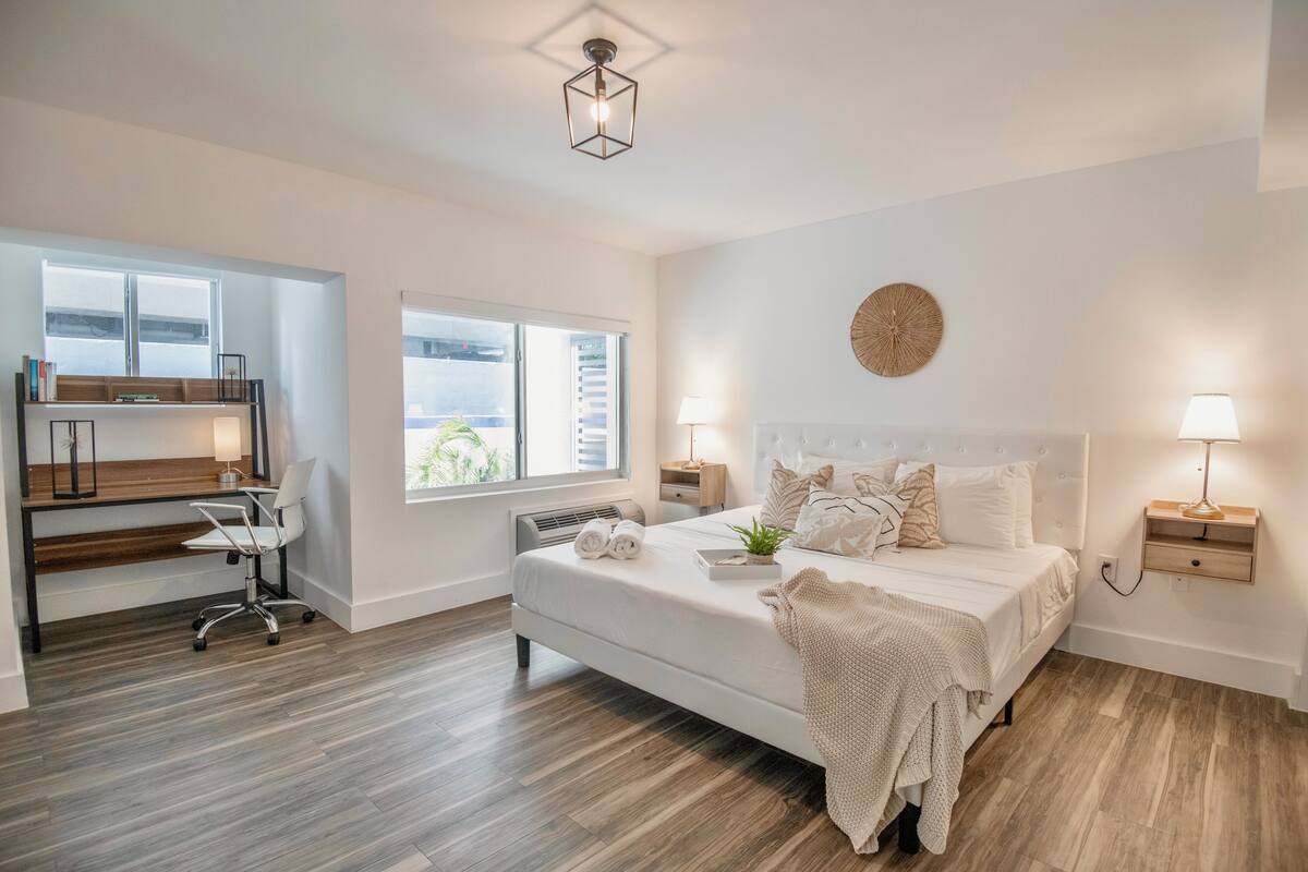 Superior Suite | Premium bedding, down comforters, blackout drapes, WiFi (free)