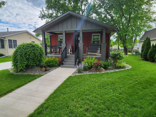 Charming 1-bedroom house in brilliant Thorp with WiFi, AC