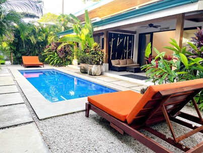 Peaceful Tropical Villa w/ Pool and Walking Distance to Beach- Casa Mar Nosara