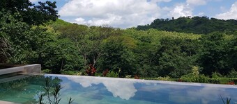 Naturist lodge for 6 people. Comprising 3 bungalows with swimming pool.  