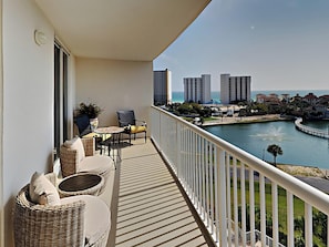 Condo, Multiple Beds, Balcony, Ocean View (Terrace at Pelican Beach #703) | Property grounds - Terrace at Pelican Beach #703 by Southern Vacation Rentals (Destin)