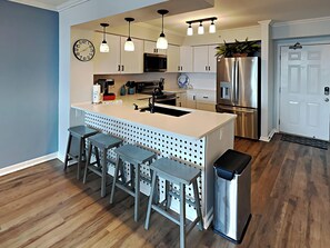 Condo, Multiple Beds, Balcony, Ocean View (Terrace at Pelican Beach #703) | Private kitchen