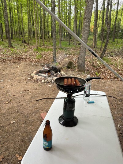 Rustic campground in Butternut 
