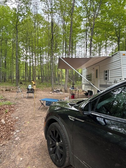 Rustic campground in Butternut