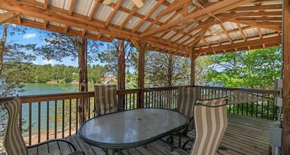 Rustic Lakefront Home w/ Beach!