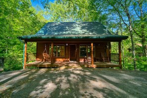 Exterior - Cabin in Nature w/ Hot Tub & Games! (Sevierville)