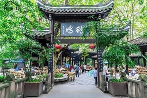 Utsikt fra overnattingsstedet