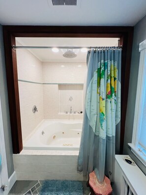 Hair dryer, towels, soap, shampoo - Halloween Season in Salem, MA- Charming 2-bedroom Victorian house  (Salem)