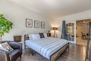 2 chambres, fer et planche Ă repasser, Wi-Fi, draps fournis