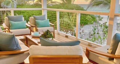 Sea Salt is a thoughtfully designed villa for peaceful oceanfront relaxation.