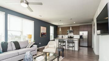 Apartment, 1 Bedroom | Individually decorated, individually furnished, iron/ironing board