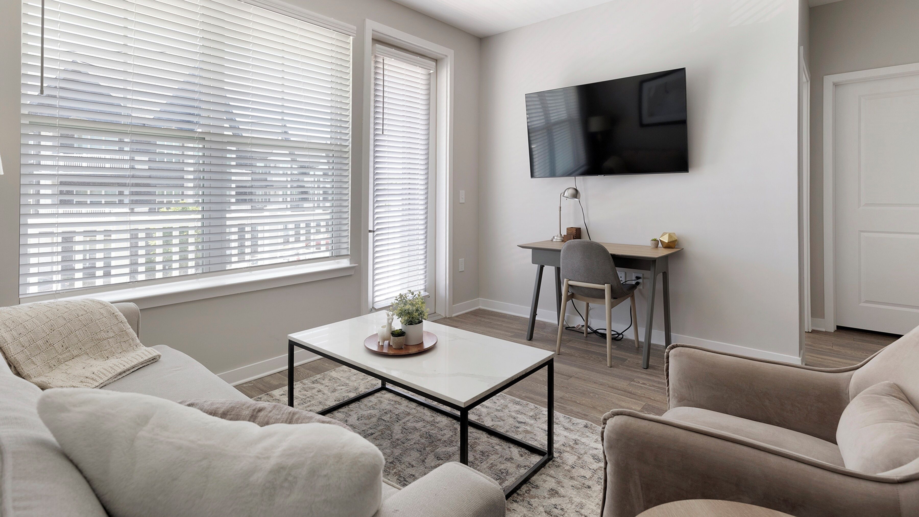 Apartment, 2 Bedrooms | Living area | 40-inch TV with digital channels