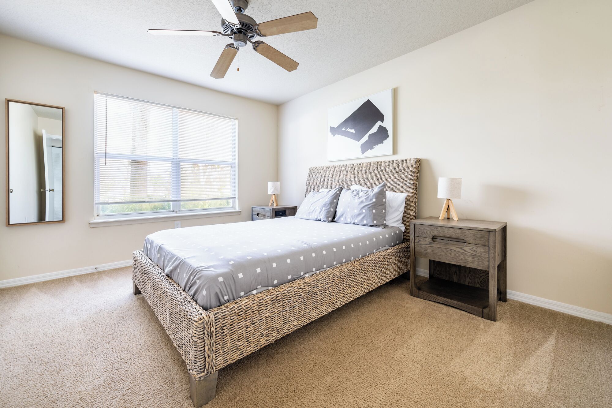 Apartament, 1 dormitori | Decoració individual, mobiliari individual i planxa i posts de planxar 