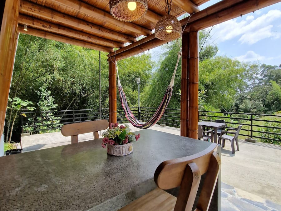 Suíte estúdio conforto, vista para o jardim | Terraço/pátio