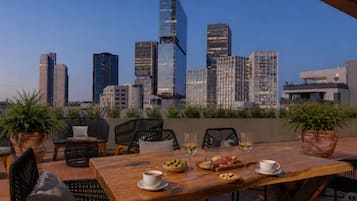Terraza en la azotea
