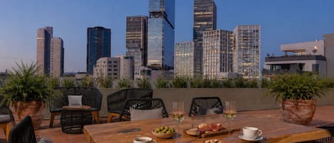 Rooftop terrace