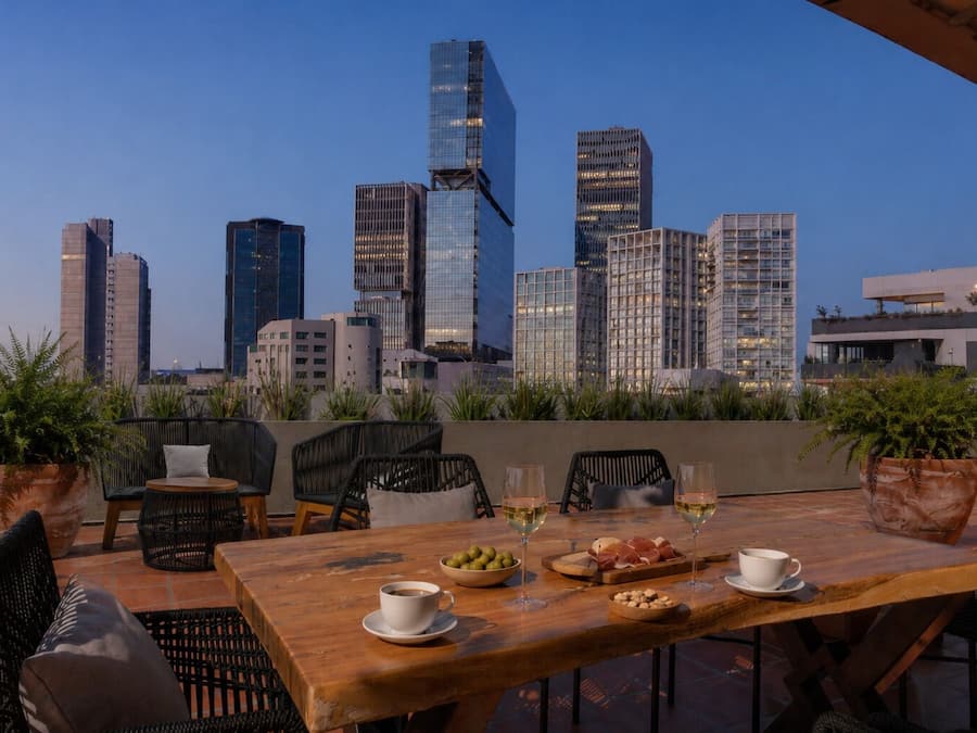 Terraza en la azotea