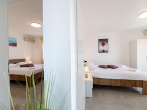 Apartment | 2 Schlafzimmer, individuell eingerichtet, Bügeleisen/Bügelbrett