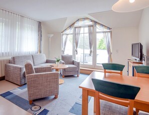 Apartment | Living room - Ferienwohnung im Dunenpark Binz (Binz)