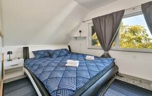 2 habitaciones, cuna de viaje, wifi gratis y ropa de cama 