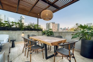 Executive Apartment | Terrace/patio - Myla Salamanca (Mexico City)