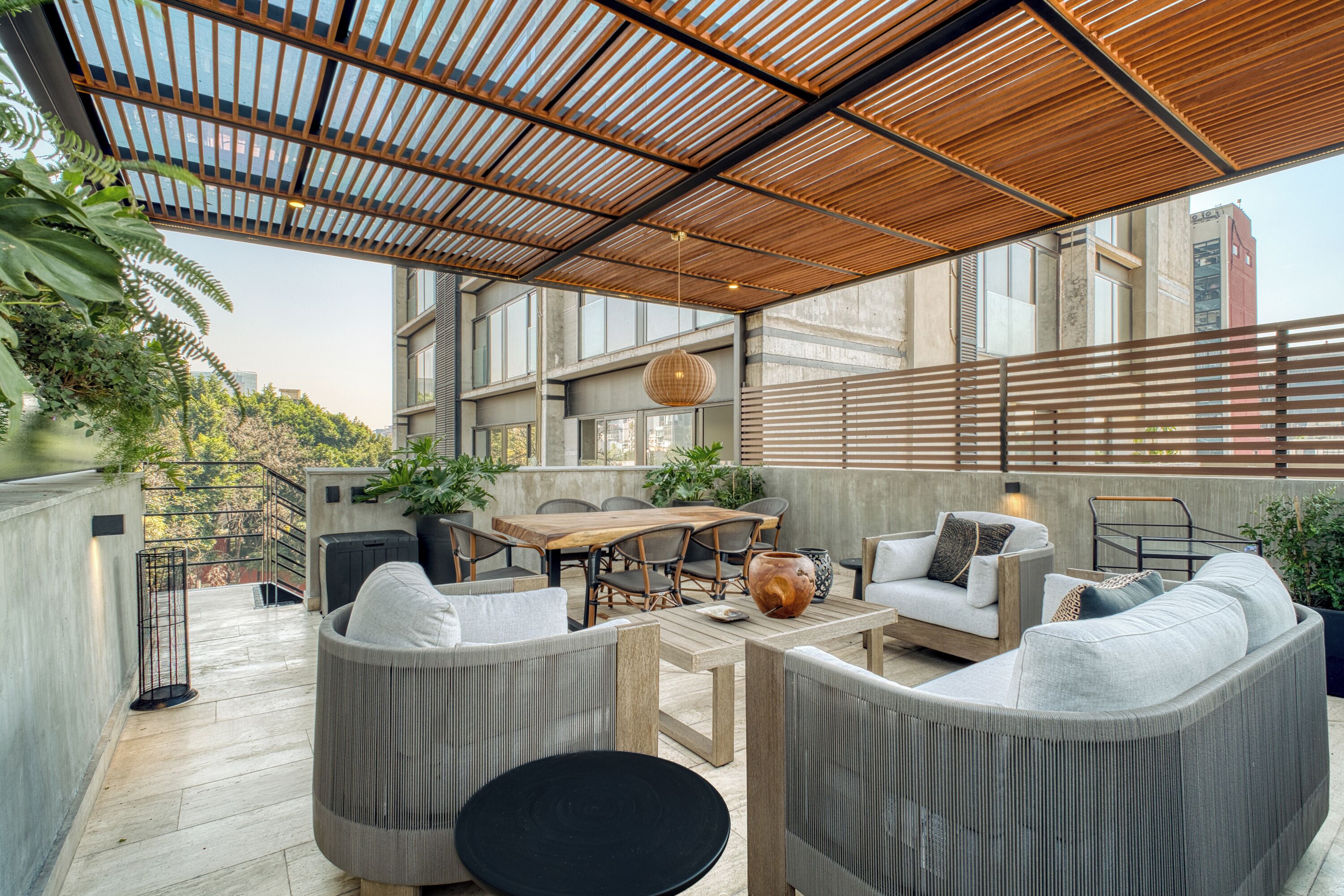 Departamento ejecutivo | Terraza o patio