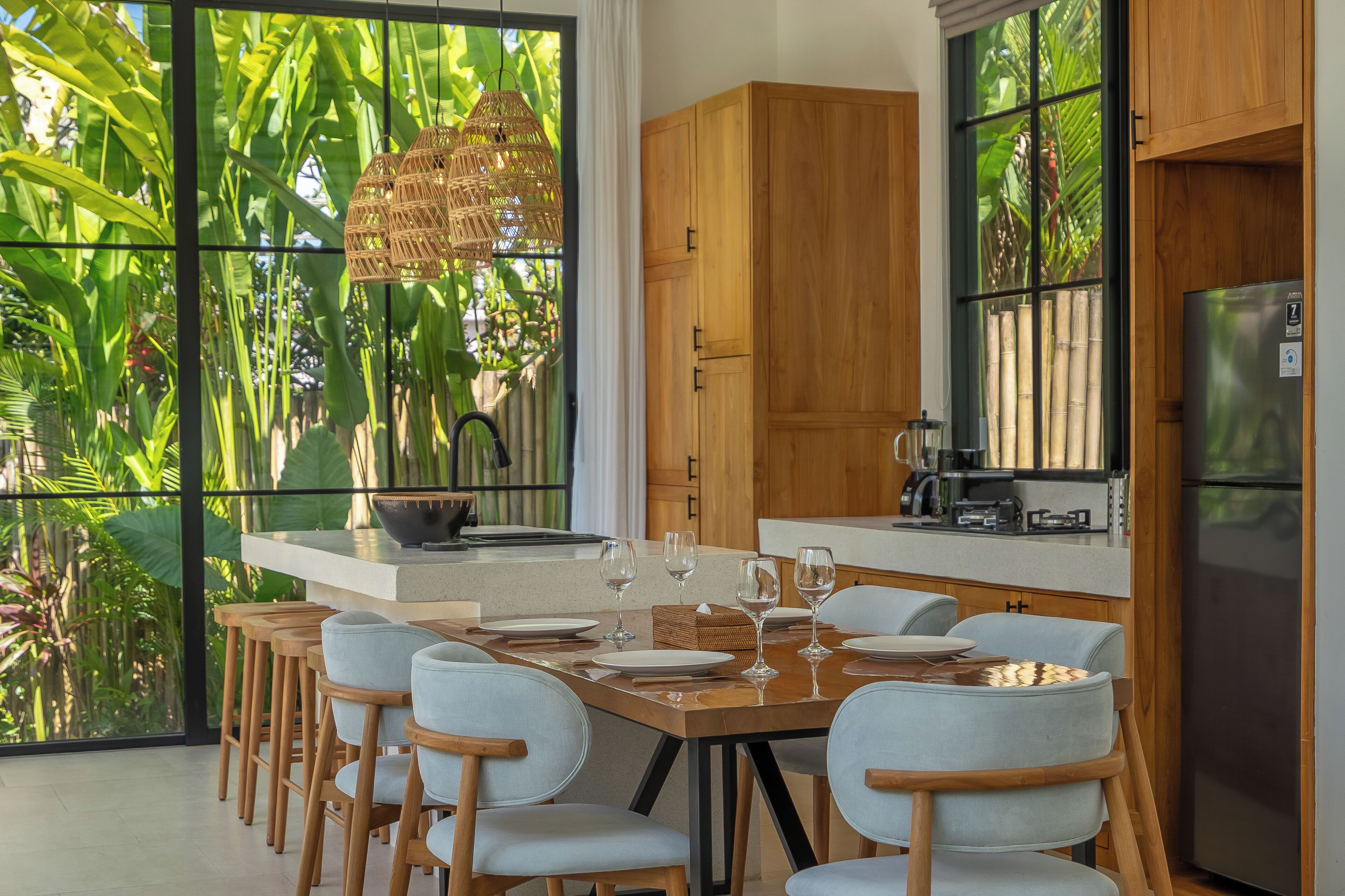 Luxury-Villa, 2 Schlafzimmer | Esszimmer