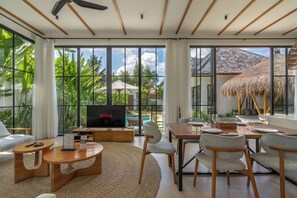 Luxury Villa, 2 Bedrooms | Living area