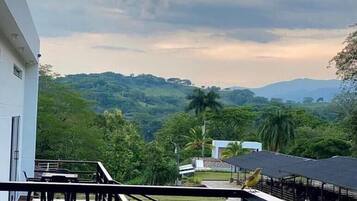 Familien-Ferienhütte, Gartenblick | Blick auf den Garten