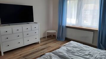 1 soveværelse, strygejern/strygebræt, gratis Wi-Fi, sengetøj