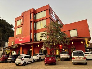 Façade de l’hébergement