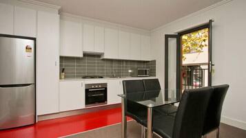 Microwave, oven, dishwasher