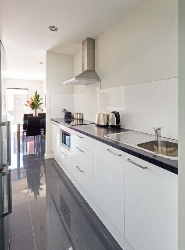 Microwave, oven, dishwasher