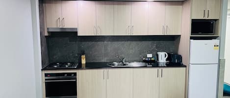 Microwave, oven, dishwasher