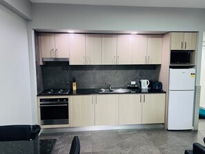 Microwave, oven, dishwasher