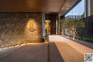 Fachada de la propiedad